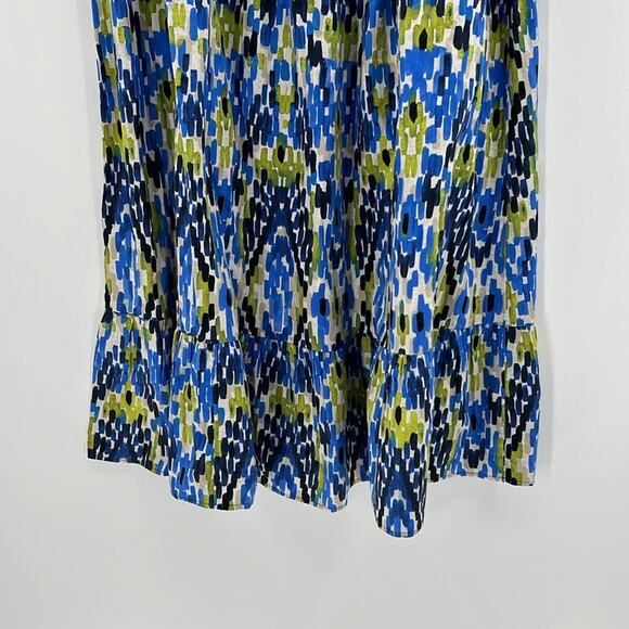Nic + Zoe Diamond Dash Midi Skirt - Blue Multi - XXL - New with tags - Picture 3 of 7